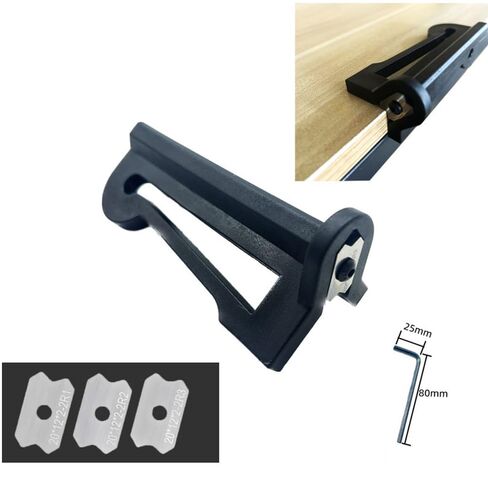 Edge Trimmer for Removing Burrs, Burr Removal Tool, and Edge Banding, Suitable for Edge Banding thicknesses of 0.8-2.0 mm (R1). in Saudi Arabia