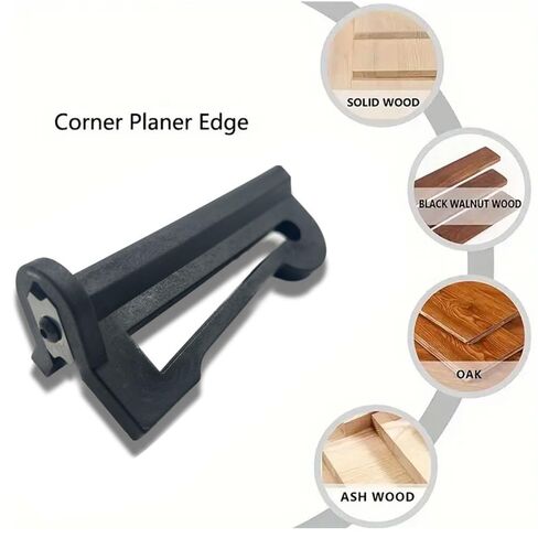 Edge Trimmer for Removing Burrs, Burr Removal Tool, and Edge Banding, Suitable for Edge Banding thicknesses of 0.8-2.0 mm (R1). in Saudi Arabia
