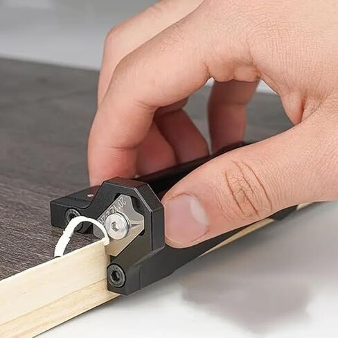 Edge Trimmer for Removing Burrs, Burr Removal Tool, and Edge Banding, Suitable for Edge Banding thicknesses of 0.8-2.0 mm (R1). in Saudi Arabia