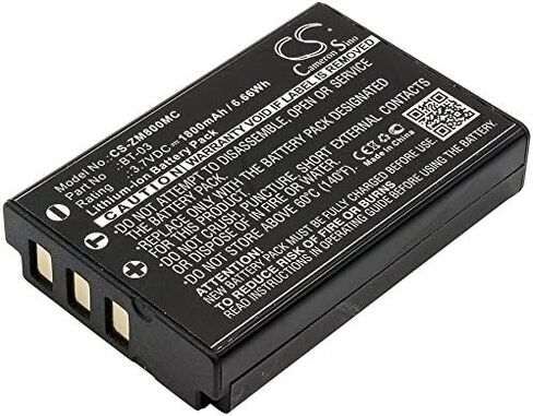بطارية بديلة لجهاز تسجيل Zoom Q8 BT-03 (1800 مللي أمبير) in Kuwait