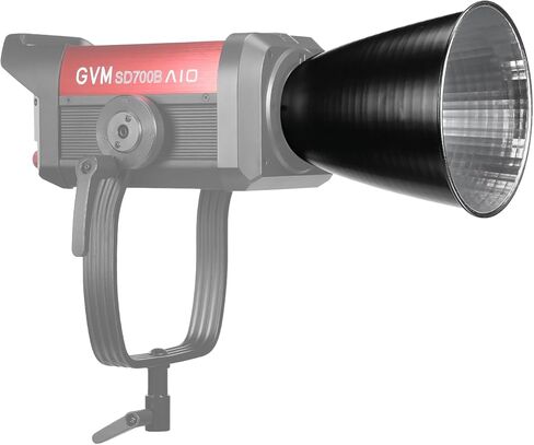 عاكس قياسي GVM، عاكس قياسي 40 درجة لمصباح LED GVM 700w/650w/500w/300w/200w ومصباح فيديو LED آخر مثبت على حامل Bowens in Kuwait