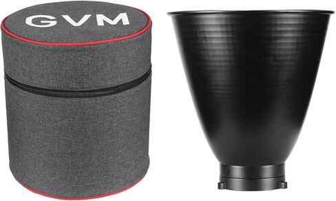 عاكس قياسي GVM، عاكس قياسي 40 درجة لمصباح LED GVM 700w/650w/500w/300w/200w ومصباح فيديو LED آخر مثبت على حامل Bowens in Kuwait