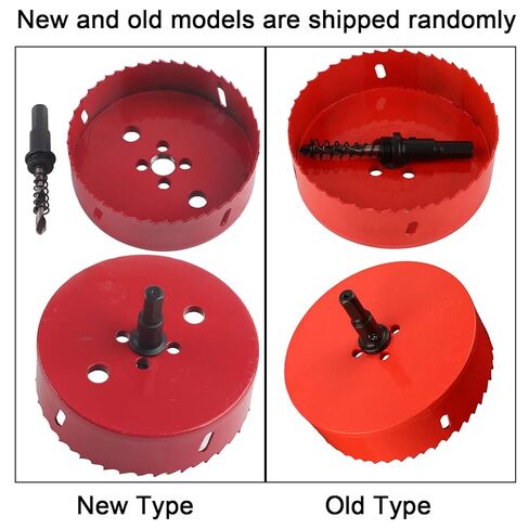 M42 HSS ثقب المنشار القاطع مثقاب أداة القطع المعدنية المهنية الثقيلة لأنابيب الحديد الألومنيوم الفولاذ المقاوم للصدأ الخشب 110 مم قطر البناء الصلب عالية السرعة in Kuwait