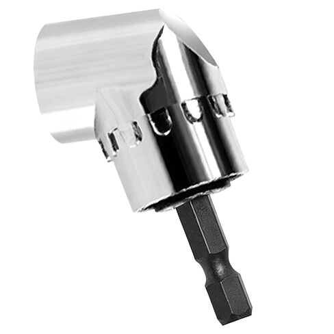 Right Angle Drill 105 Degree Right Angle Driver Angle Extension Power Screwdriver Drill Attachment 1/4inch Hex Bit Drill Bit(Black) in Saudi Arabia