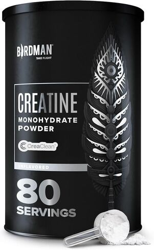 Micronized Creatine Monohydrate Powder, Muscle Recovery, Caffeine Free, Creatine Pre Workout, Vegan, Post Workout, Gluten Free, Sugar Free | 80 Servings (5 Grams Each) | 0.8lb in Saudi Arabia