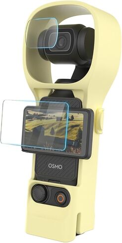 Protective Case for DJI Osmo Pocket 3, Shockproof Carrying Shell Cover with Anti-Slip Grip, Full Body Protection, Lightweight and Durable Housing for DJI Pocket 3 Accessories - Purple in Saudi Arabia