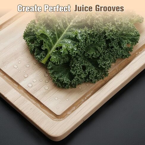 Juice Groove Router Jig, Adjustable Guide for 18"x18" Cutting Boards w/Corner Guides | Create Perfect Square/Round/Triangle Handle Grooves | Easy-Slide Smooth Finish, Black (Black) in Kuwait