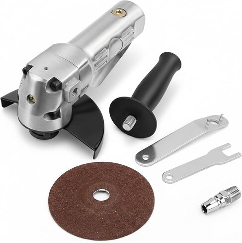 Angle Grinder, Pneumatic Grinding Tool, 4inch Air Angle Grinder Sander Cut Off Polisher 11000rpm Pneumatic Grinder Tool 1/4inch Thread in Saudi Arabia