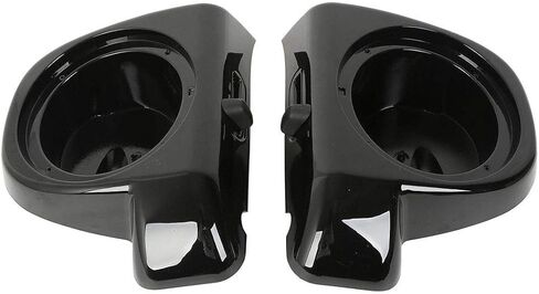 TCT-MT Lower Vented Leg Fairing 6.5" Speaker Box Pods Fit For 1983-2013 Harley touring models FLT, FLHT, FLHTCU,FLHRC, Road King, Street Glide, Electra Glide, Ultra-Classic, Road Glide FLHTK in Saudi Arabia