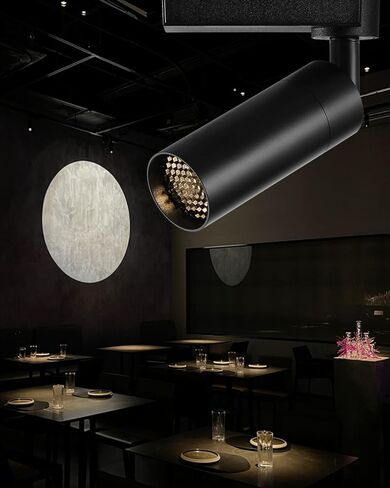 Zoomable LED Ceiling Spotlight Fixture, Flush Mount Adjustable Spotlight, Indoor Bright Accent Monopoint Fixture for Living Room Bedroom Loft Cafe Bar in Saudi Arabia