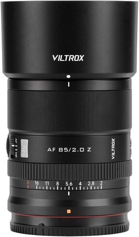عدسة VILTROX 85 مم f/2.0 EVO Z لنيكون، فتحة كبيرة 85 مم F2.0 بإطار كامل للتركيز التلقائي متوافقة مع كاميرات Nikon Z-Mount Z5 Z50 Z50II Z6 Z6II Z7 Z7II ZFC Z30 Z9 Z8 ZF Z6III in Kuwait