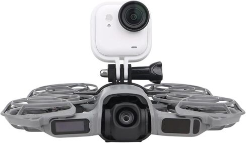 Neo 2 Quadcopter Camera Mounts, NEO 2 Top Mount Bracket for DJI Neo 2 Drone Extension Adapter Compatible with Insta360 GO Ultra/GO 3S Action Cameras, 13.7g Lightweight Vlog Accessories in Saudi Arabia
