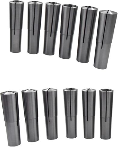 Findmall 3MT MT كوليت 12 قطعة مجموعة 1/8 "- 3/4" مع 3/16 1/4 3/8 1/2 5/8 تشاك مناسب لبريدجبورت in Kuwait