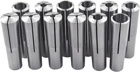 Findmall 3MT MT كوليت 12 قطعة مجموعة 1/8 "- 3/4" مع 3/16 1/4 3/8 1/2 5/8 تشاك مناسب لبريدجبورت in Kuwait