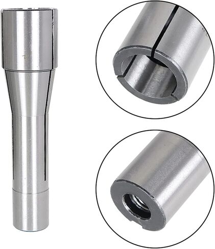 29Pcs R8 Collet Set 1/32-1 Threaded Internally 7/16-20 Mill Chuck Holder High Accuracy Round Spring Collet for Mill Machine in Saudi Arabia