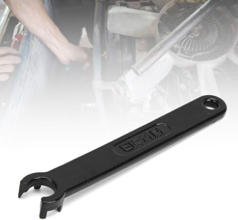 Garosa ER11 Wrench High Carbon Steel Clamping Nut Wrench for Arbor Nut Non Slip Handle CNC Tool M Type ER11-UM in Saudi Arabia
