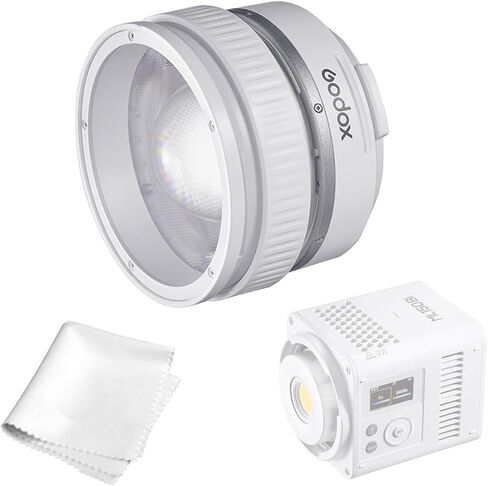 Godox ML-Z Zoom Lens Reflector for ML-Series LED Video Lights, Compatible with ML150Bi, ML80Bi, ML100Bi, ML100R, ML60II Bi, ML60Bi and More, Adjustable Beam Reflector for Flexible Lighting Control in Saudi Arabia