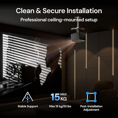 لوحة تحويل مثبتة على السقف للحوامل الموجودة ذات 4 أرجل، ترقية بدون ضرر مع دوران 360 درجة وإمالة ±30 درجة، ألومنيوم مؤكسد، تدعم ما يصل إلى 15 كجم in Kuwait