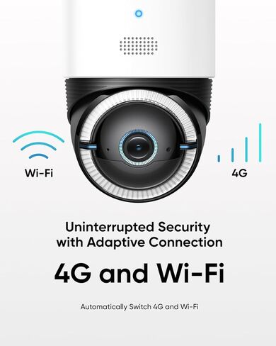eufy Security 4G LTE Cam S330 2-Cam Kit (HomeBase S380)، كاميرات أمان خلوية تعمل بالطاقة الشمسية بدقة 4K، لاسلكية في الهواء الطلق، عموم وإمالة، وضع ثنائي 4G وWi-Fi، تتبع الذكاء الاصطناعي، مع بطاقة SIM وبطاقة SD سعة 32 جيجابايت in Kuwait