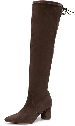 VenusCelia Women's Charlotte OverKnee Stretchy Boot in Saudi Arabia