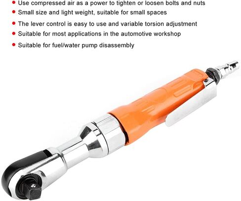 Air Ratchet tool, 1/2in Pneumatic Ratchet Wrench High Torsion Workshop Repairing Air Hand Power Tool in Saudi Arabia