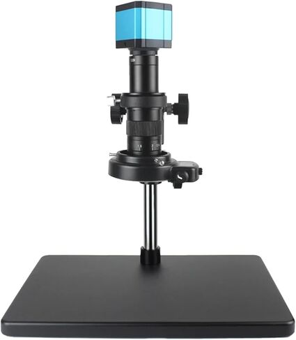 Full HD Video Microscope HDMI USB Industry Digital Microscope Camera 10" LCD Display C Mount for Professional Phone Repair (180X) in Saudi Arabia