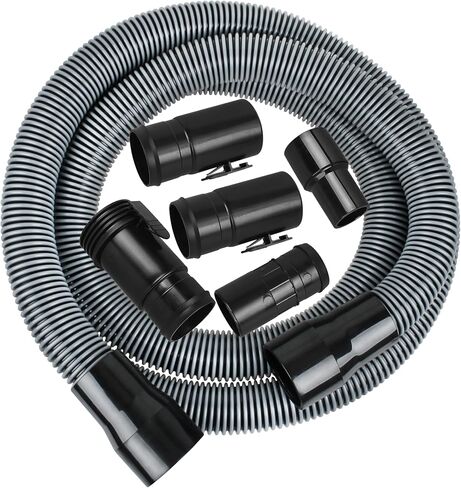 CMXZVBE38804 1-7/8" x 10-Ft Shop Vacuum Hose Kit, Industrial Wet Dry Vac Locking Vacuum Hose, Fits Most 1-7/8 in Wet/Dry Vacuums in Kuwait