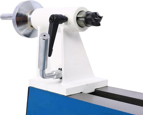 Wood Lathe 10" x 18" Wood Lathe Machine 5 Variable Speeds 500/750/1150/1800/3200RPM Mini Wood Turning Lathe for Woodworking 1/2HP Multifunctional Power Wood Lathe in Saudi Arabia