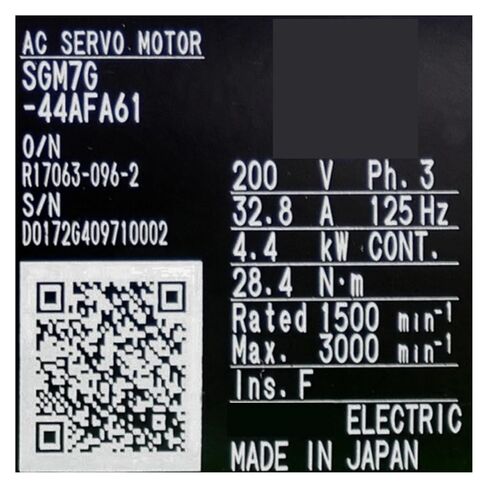 SGM7G-44AFA61 Servo Motor in Saudi Arabia