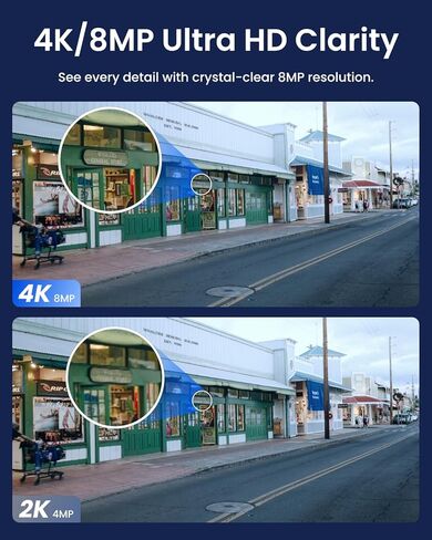كاميرا REOLINK RP-PCT8MD PoE بعدسة مزدوجة، دقة 4K/8MP فائقة الدقة، رؤية بانورامية 180 درجة، رؤية ليلية ملونة، حماية محيطية، بحث فيديو AI، اكتشاف ذكي للشخص/المركبة/الحيوان، محادثة ثنائية الاتجاه in Kuwait