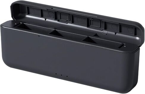 Osmo Action 5 Pro Battery Charger Compatible with DJI Action Osmo Action 5 Pro, Osmo Action 4, Osmo Action 3, USB Fast Charging Case with Type-C Cable, Triple Battery Charger in Kuwait