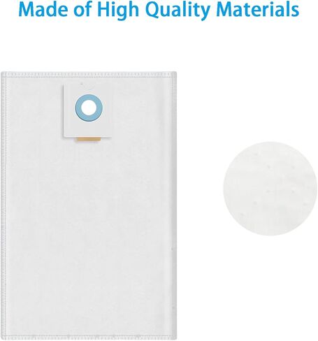 496186 ملحقات أكياس الغبار لـ Festool CT 36/CTM 36 E/CTL 36E CLEANTEC سلسلة شفاطات الغبار SC FIS-CT 36/5 أجزاء بديلة لحقيبة مرشح المكنسة الكهربائية، 8 عبوات in Kuwait