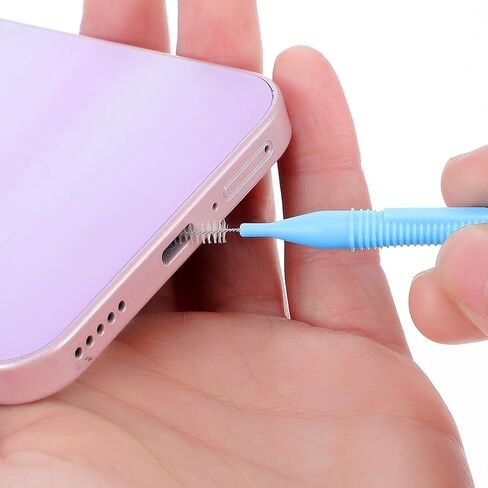 10 قطع من منظف منفذ الشحن، منظف منفذ الهاتف، أداة تنظيف منافذ USB C، مضادة للانسداد، فرش صغيرة للهاتف، منظفات مكبرات الصوت لمكبر الصوت وجهاز الاستقبال والكاميرا اللوحية وما إلى ذلك in Kuwait