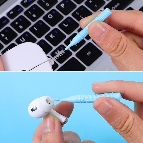 10 قطع من منظف منفذ الشحن، منظف منفذ الهاتف، أداة تنظيف منافذ USB C، مضادة للانسداد، فرش صغيرة للهاتف، منظفات مكبرات الصوت لمكبر الصوت وجهاز الاستقبال والكاميرا اللوحية وما إلى ذلك in Kuwait