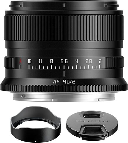 TTARTISAN AF 40 مم F2 لعدسة Nikon Z-Mount، عدسة تركيز تلقائي بإطار كامل لكاميرات Nikon Z Mount Z5 Z50 Z6 Z6II Z7 Z7II (فضي) in Saudi Arabia