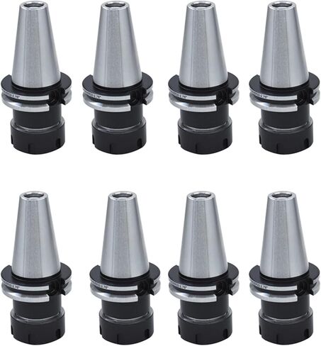 kimllier 8Pcs CAT40-ER32-70mm Collet Chuck of CNC Tool Holder Fit for CNC Engraving Machine and Milling Lathe Tool in Saudi Arabia