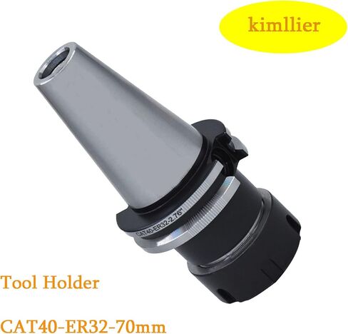 kimllier 8Pcs CAT40-ER32-70mm Collet Chuck of CNC Tool Holder Fit for CNC Engraving Machine and Milling Lathe Tool in Saudi Arabia