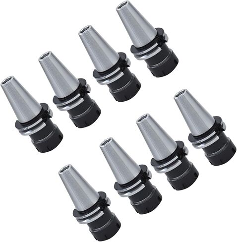 kimllier 8Pcs CAT40-ER32-70mm Collet Chuck of CNC Tool Holder Fit for CNC Engraving Machine and Milling Lathe Tool in Saudi Arabia