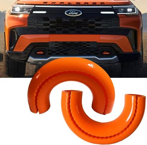 Tow Hook Covers for Ford F150 2004-2025 and Bronco Base/Big Bend/Outer Banks 2021-2025 and Toyota Tundra 2017-2021, Front Hitch Cover Compatible with 2004-2025 Ford F150 Accessories (Red) in Saudi Arabia
