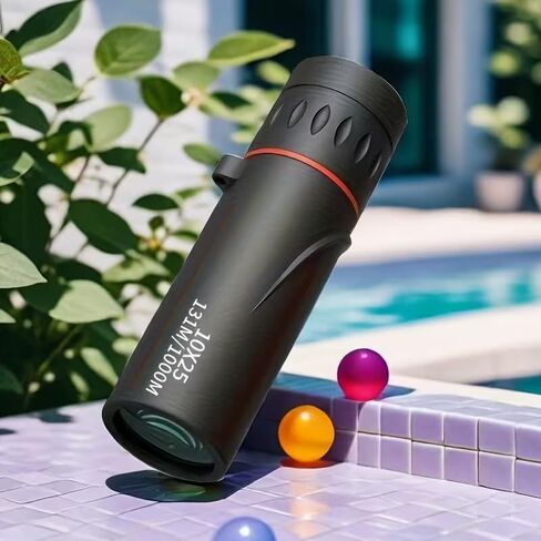 Portable 10x25 Mini Monocular Telescope HD Clear View Compact Design for Outdoor Adventures in Saudi Arabia