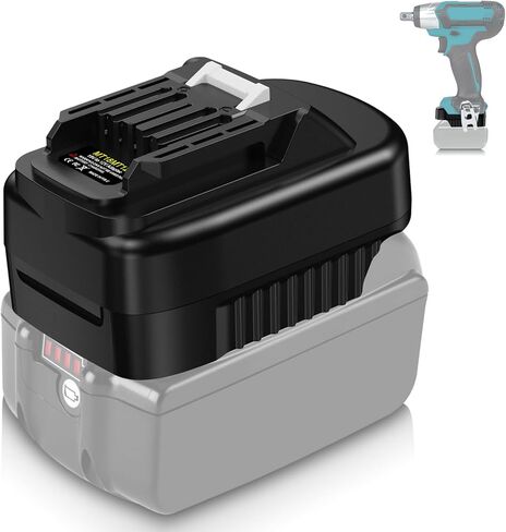 Adapter for Makita 18V to 12V Battery,for Makita 18V BL1830 BL1850 Battery Convert to Work for Mak 12V BL1020B BL1041B Cordless Power Tool in Saudi Arabia