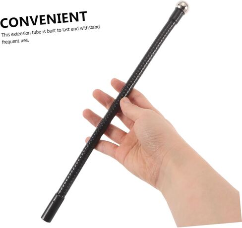 Yardwe Flexible Metal Gooseneck Extension Tube with Internal Thread and Ball Head Adapter Tripod Extension Pole Compatible with Camera Tripod Phone Holder and Mic Stands for Desktop Lighting in Kuwait