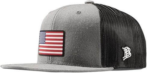 Bills ذات العلامات التجارية Old Glory PVC Flatser ، Snapback Closure ، خفيفة الوزن ، قبعة بيسبول مريحة in Kuwait