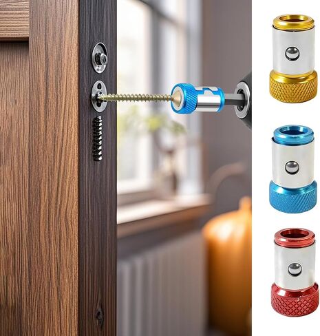3Pcs Screwdriver Head Magnetic Ring, Magnetic Drill Bit Set with Magnetic Rings,Non-Slip Strong Magnetic Retention Bit Holders for Screwdrivers and Power Drills in Saudi Arabia