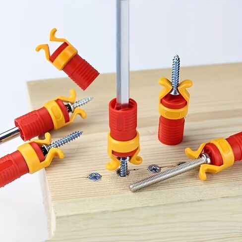 1PC Universal Screw Fixer Screws Bolt Holder Chuck,Woodworking Tools,Manual Woodworking Tool for Secure Screw and Bit Grip, No Electricity Required in Saudi Arabia