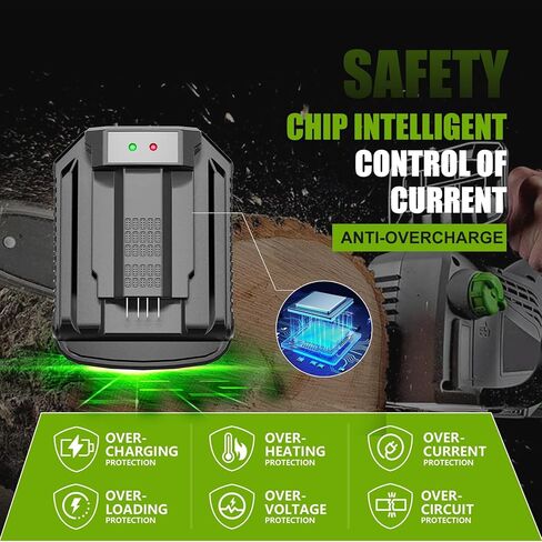 【Faster!!】 CH2100 4.0A Rapid Charger Replacement for EGO 56V Battery Charger CH3200/CH5500/CH7000/CH2800D, Compatible with EGO 56-Volt Power+ Li-ion Battery BA2800/BA4200/BA1400/BA2240/BA1120/BA4480T in Saudi Arabia
