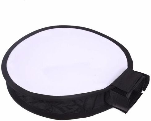EXMAX® 11.8 بوصة/30 سم ناشر سوفت بوكس ​​دائري قابل للطي متوافق مع Canon Flash Nikon Speedlight in Saudi Arabia