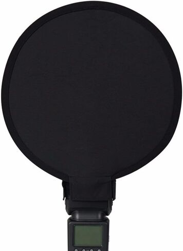 EXMAX® 11.8 بوصة/30 سم ناشر سوفت بوكس ​​دائري قابل للطي متوافق مع Canon Flash Nikon Speedlight in Saudi Arabia