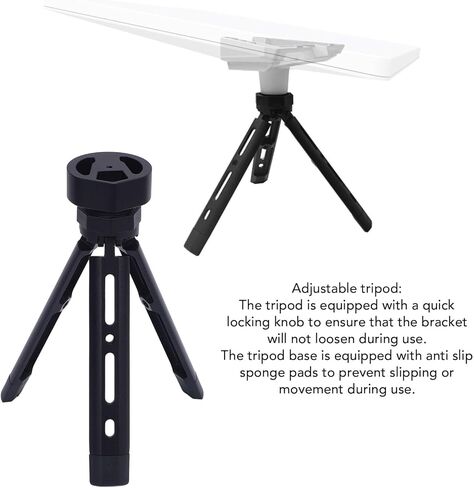 Satellite Tripod and Adapter Set, Aluminum Alloy Height Angle Adjustable Portable Satellite Mount Tripod for RV Travel Camping Outdoor Use in Saudi Arabia