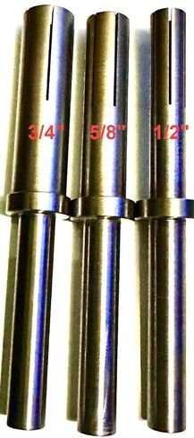 EZ Duck/Game Call Expanding Steel Mandrel 3pc Set (1/2in, 5/8in, 3/4in) Woodturning in Saudi Arabia
